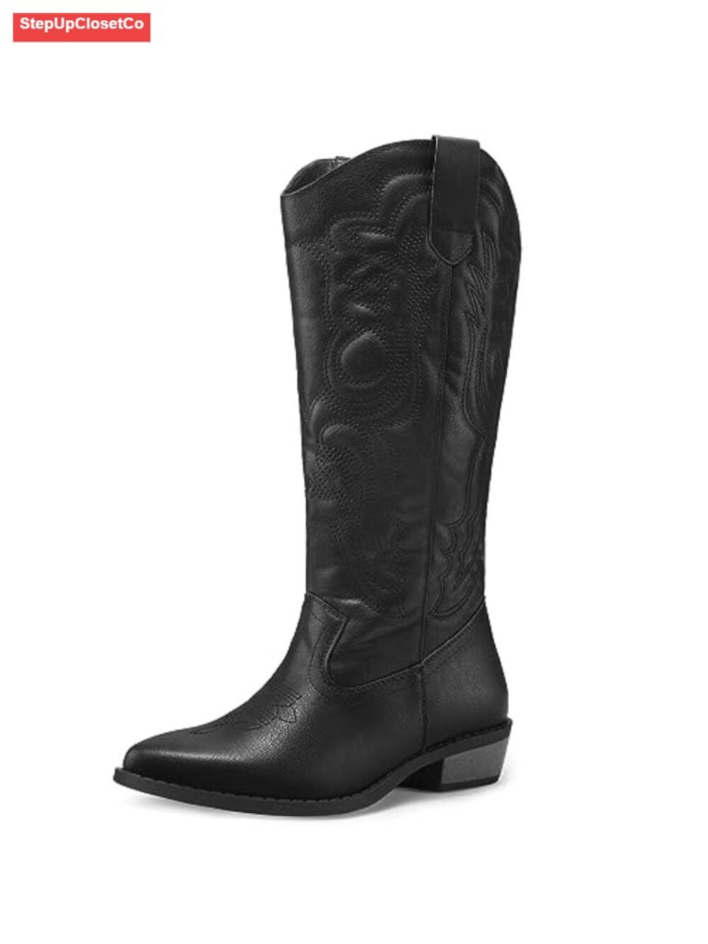 Cowboy Boots for Women Mid Calf Western Cowgirl Country Shoes